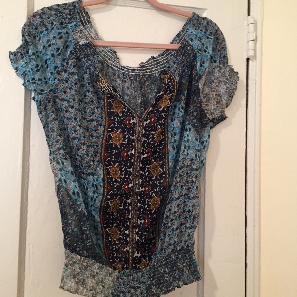 ✨Printed Crepe Blouse✨